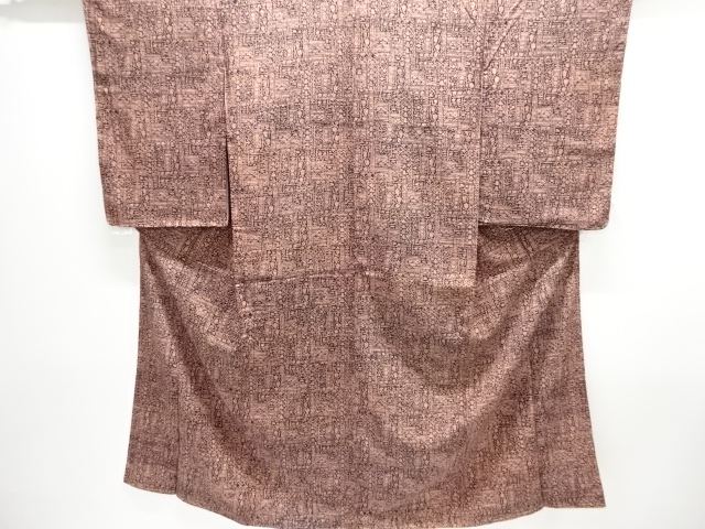 JAPANESE KIMONO / ANTIQUE KIMONO / TAISHO ROMAN STYLE / FLORAL SARASA